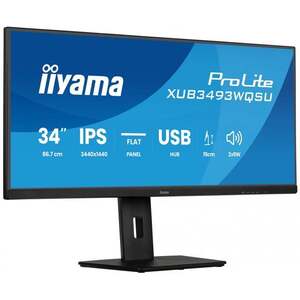 iiyama XUB3493WQSU-B6 34palcový UW IPS-panel 3440x1440 XUB3493WQSU-B6 obraz