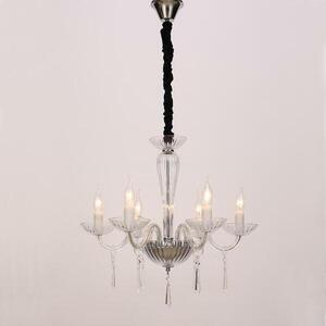 ACA Lighting Crystal závěsné svítidlo BLK80286PCC obraz