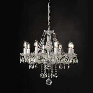 ACA Lighting Crystal závěsné svítidlo BLK80418PCC obraz