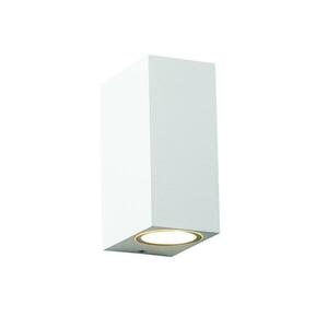 ACA Lighting GU10 venkovní nástěnné svítidlo plast 230V bílá IP65 MAX.2X3W LED SL8111GU10W obraz