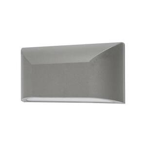 ACA Lighting LED nástěnné svítidlo šedá 230V AC IP65 6W 3000K 350LM RA80 SLIM22 obraz