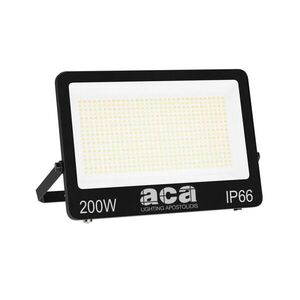 ACA Lighting LED SMD černý reflektor 200W 3CCT 20000lm 185-265V Ra80 IP66 N200CCT obraz