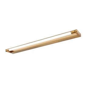 ACA Lighting nástěnné svítidlo BATI LED 12W 780lm 3000K mosaz hliník 620mm PN283LED62BR obraz