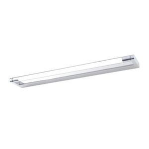 ACA Lighting nástěnné svítidlo BATI LED 12W 780lm 4000K chrom hliník 620mm PN2834LED62CH obraz