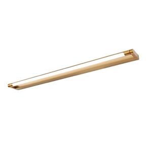 ACA Lighting nástěnné svítidlo BATI LED 15W 975lm 3000K mosaz hliník 810mm PN283LED81BR obraz