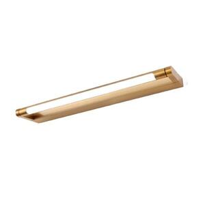 ACA Lighting nástěnné svítidlo BATI LED 6W 380lm 3000K mosaz hliník 400mm PN283LED40BR obraz