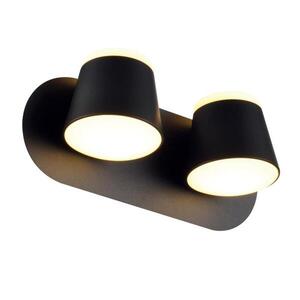 ACA Lighting nástěnné svítidlo LUCIDO LED 16W 3000K 1280lm černý kov 27x12x11cm V83LEDW27BK obraz