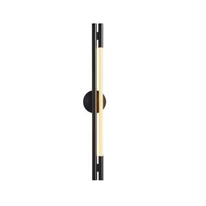 ACA Lighting nástěnné svítidlo MALPO LED 9W 3000K 320lm kov + silikon IP20 V43181WBK800 obraz