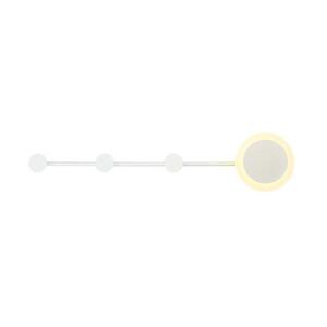 ACA Lighting nástěnné svítidlo VALENTINO LED 7W 3000K 560lm bílá kovová s věšákem 70x7x15cm ZM71LEDW70WH obraz