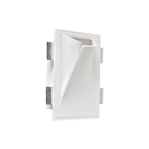 ACA Lighting sádrové nástěnné zapuštěné bezrámečkové svítidlo GEO 1xE14 G8051L obraz