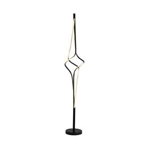 ACA Lighting stojací lampa LED 48W 3800lm CCT IP20 černý hliník + akryl HM607LEDFBKCCT obraz
