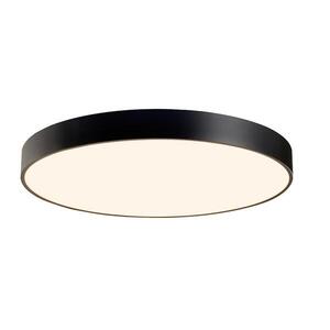 ACA Lighting stropní svítidlo OPTIMUS LED 100W 9500lm CCT černý kov HM29LEDC100BKCCT obraz