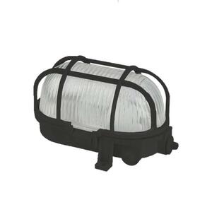 ACA Lighting stropní svítidlo plast černá E27 AC.045PBB obraz