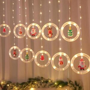 ACA Lighting vánoční závěs 125 WW LED, 3mx0, 5m, USB + efekty, IP20, 2, 5m napájecí kabel X041251627 obraz