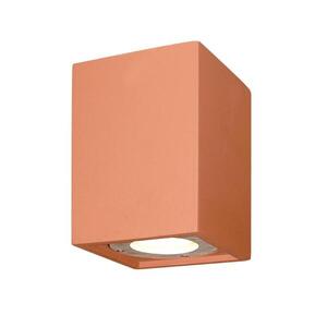ACA Lighting venkovní hranaté stropní svítidlo beton IP65 GU10, terakota obraz