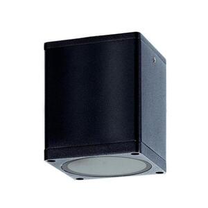ACA Lighting venkovní hranaté stropní svítidlo GU10 černé, IP65, 230V, max. 35W obraz