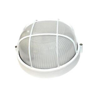 ACA Lighting venkovní stropní a nástěnné svítidlo E27 60W IP54 bílé, odolné s krytem C3619M obraz