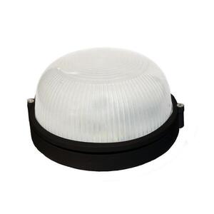 ACA Lighting venkovní stropní a nástěnné svítidlo IP54, E27, černé, odolné RAL C0026 obraz