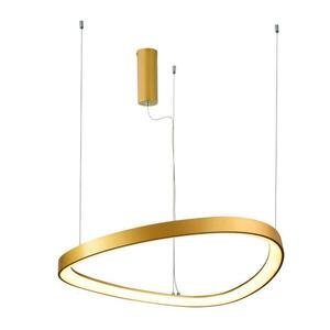 ACA Lighting závěsné svítidlo LED 44W CCT 4670lm HARMONY zlatá, hliník IP20 BR97LEDP60GDCCT obraz