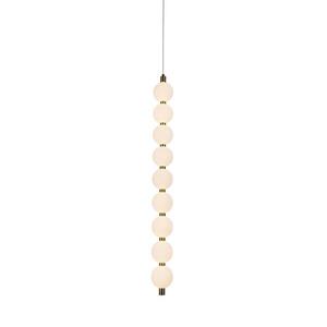 ACA Lighting závěsné svítidlo LOLLY LED 14W 1050lm 3000K IP20 zlatý hliník + akryl HM238LEDP9 obraz