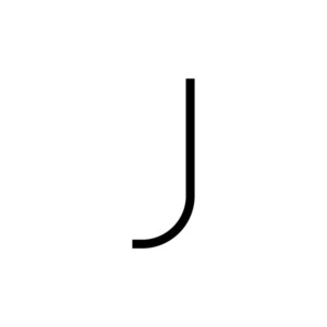 Artemide nástěnné LED svítidlo Alphabet of Light písmeno j 14 W 3000K obraz