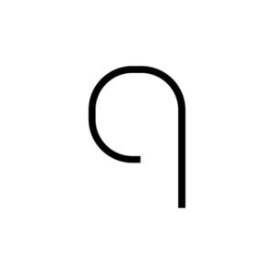 Artemide nástěnné LED svítidlo Alphabet of Light písmeno q 26 W 3000K obraz
