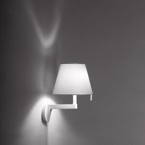 Artemide nástěnné svítidlo Melampo 5 W E14 šedé se spínačem obraz