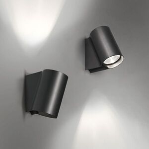 Artemide nástěnné svítidlo Oblique Wall 23 W 3000K antracit obraz