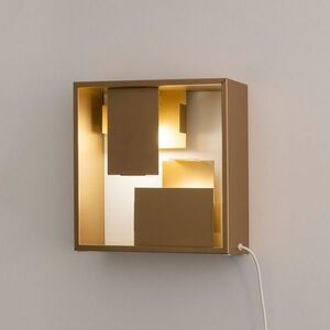 Artemide nástěnné/stolní svítidlo Fato gold 2x4 W E14 220-240 V design Gio Ponti obraz