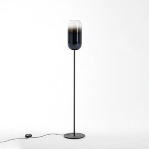 Artemide stojací lampa Gople E27 Design Collection 17 W černá/modrá obraz