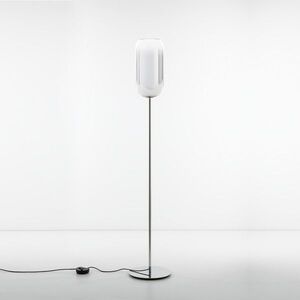 Artemide stojací lampa Gople E27 Design Collection stříbrná obraz