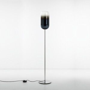 Artemide stojací lampa Gople Floor E27 Design Collection 17 W modrá obraz