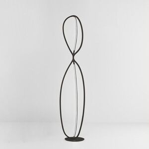 Artemide stojací svítidlo Arrival 77 W 3000K stmívatelné černé APP obraz