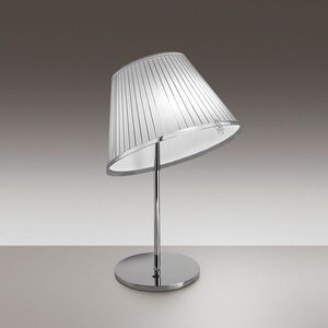 Artemide stolní lampa Choose E27 max 12 W bílá/chrom obraz