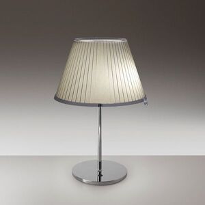 Artemide stolní lampa Choose E27 max 12 W Design Collection pergamen/chrom obraz