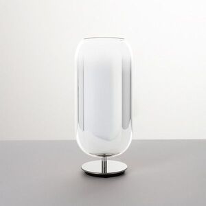 Artemide stolní lampa Gople E27 Design Collection 17 W stříbrná obraz