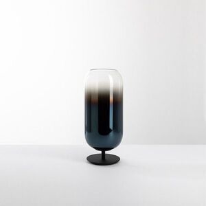 Artemide stolní lampa Gople Mini E14 max 6 W Design Collection černá/modrá obraz