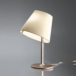 Artemide stolní lampa Melampo Notte E14 max 6 W bronz Ecrù obraz