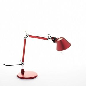 Artemide stolní lampa Tolomeo Micro E14 červená obraz