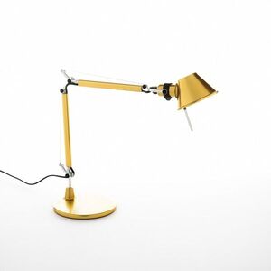 Artemide stolní lampa Tolomeo Micro Gold E14 max 6 W zlatá obraz