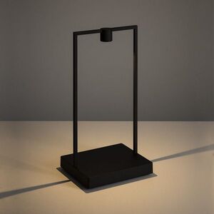 Artemide stolní LED lampa Curiosity 36 1, 7 W 3000K stmívatelná černá/hnědá obraz