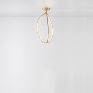 Artemide stropní svítidlo Arrival 70 26 W 3000K stmívatelné zlaté APP kompatibilní obraz