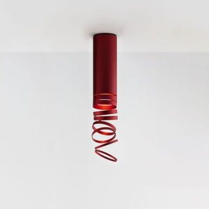 Artemide stropní svítidlo Decomposé Design Collection E27 max 8 W červené obraz