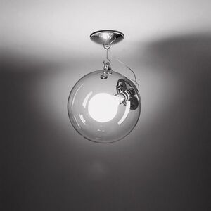 Artemide stropní svítidlo Miconos E27 15 W chrom obraz