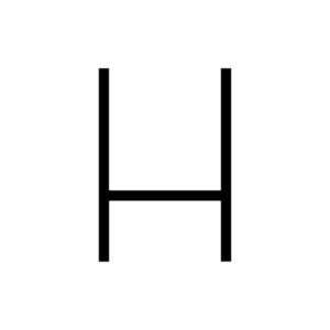 Artemide svítidlo Alphabet of Light H 32 W 3000K obraz