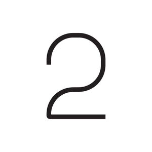 Artemide svítidlo Alphabet of Light Number 2 32 W 3000K obraz