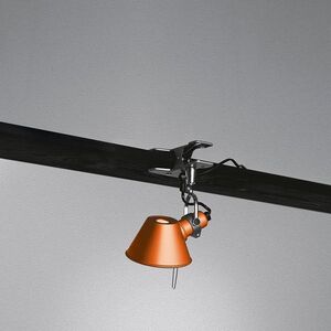 Artemide svítidlo Tolomeo Micro Pinza 5 W E14 220-240 V oranžové obraz