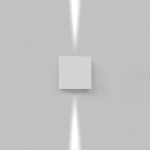 Artemide venkovní nástěnné svítidlo Effetto 14 Square 7 W 3000K úzké paprsky antracit obraz