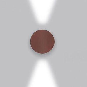 Artemide venkovní nástěnné svítidlo Effetto Round 7 W 220-240 V 3000K Rust obraz
