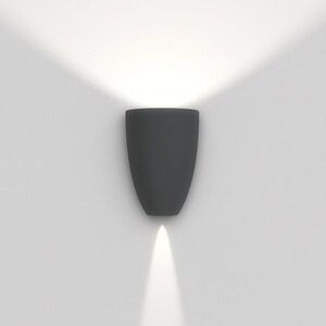 Artemide venkovní nástěnné svítidlo Molla 12 W 220-240 V 3000K antracit obraz